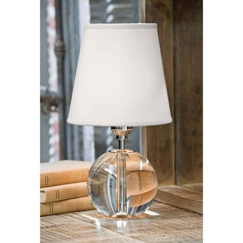 Mini Orb Table Lamp, Clear Crystal 2 Mini Orb Table Lamp, Clear Crystal