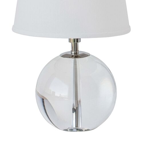 Mini Orb Table Lamp, Clear Crystal 4 Mini Orb Table Lamp, Clear Crystal
