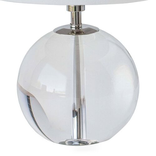 Mini Orb Table Lamp, Clear Crystal 5 Mini Orb Table Lamp, Clear Crystal