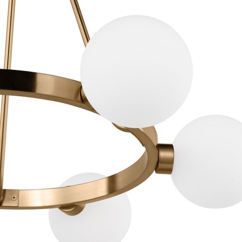 Sean Lavin Clybourn Modern 6-Light Globe Chandelier 5 Sean Lavin Clybourn Modern 6-Light Globe Chandelier