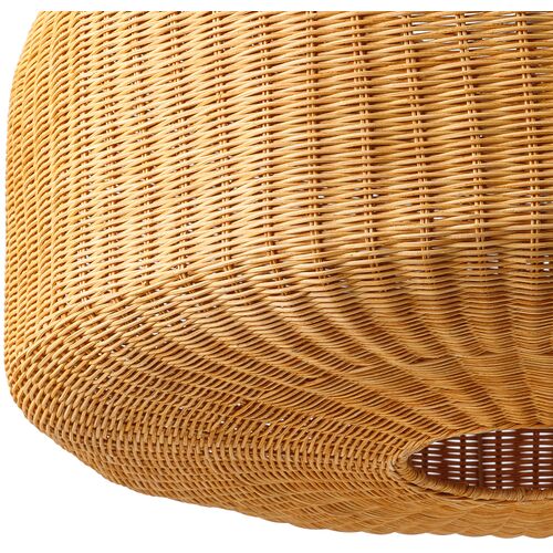Cora Coastal Pendant, Natural Rattan 5 Cora Coastal Pendant, Natural Rattan