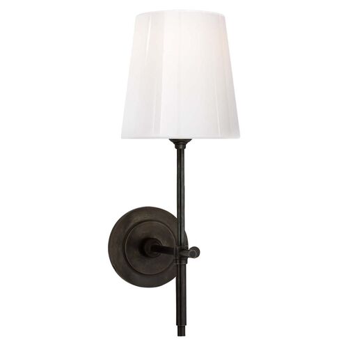 Bryant Sconce, Bronze/White 1 Bryant Sconce, Bronze/White