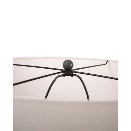 Tropez Table Lamp, Gray 2 Tropez Table Lamp, Gray
