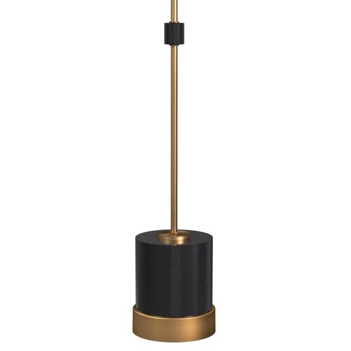 Oden Marble Bufet Lamp, Black/Brass 6 Oden Marble Bufet Lamp, Black/Brass