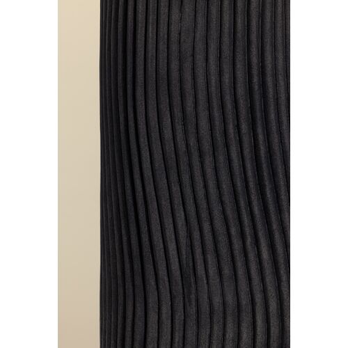 Thane Ceramic Floor Lamp, Meditation Grey/Natural Linen 10 Thane Ceramic Floor Lamp, Meditation Grey/Natural Linen