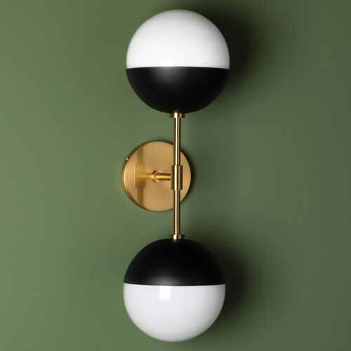 Ryker 2-Light Wall Sconce 2 Ryker 2-Light Wall Sconce