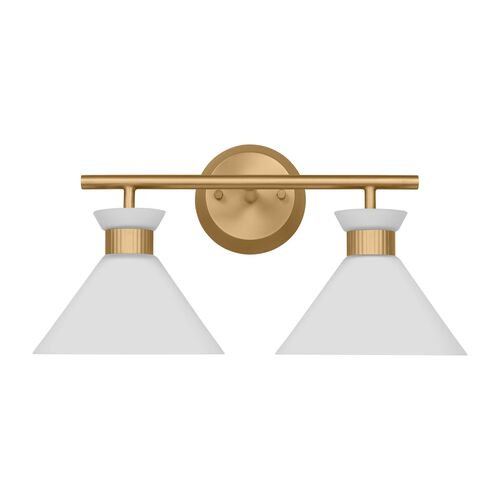 Belcarra Modern 2-Light Bath Vanity Wall Sconce 2 Belcarra Modern 2-Light Bath Vanity Wall Sconce