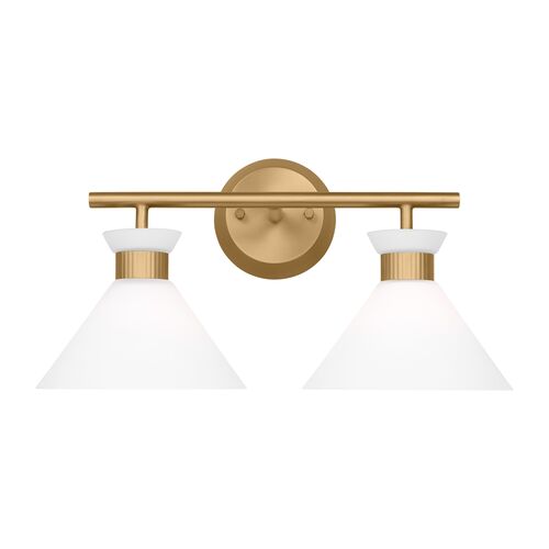 Belcarra Modern 2-Light Bath Vanity Wall Sconce 4 Belcarra Modern 2-Light Bath Vanity Wall Sconce