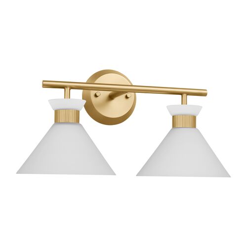 Belcarra Modern 2-Light Bath Vanity Wall Sconce 5 Belcarra Modern 2-Light Bath Vanity Wall Sconce