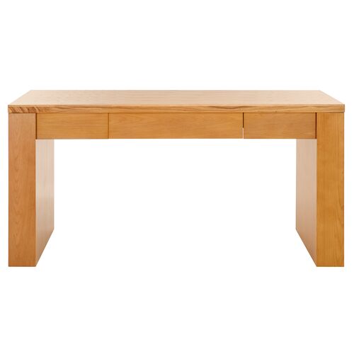 Niven Wood Desk, Natural 1 Niven Wood Desk, Natural