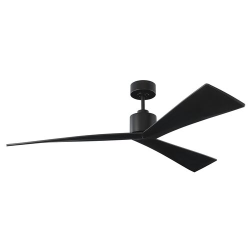 Adler Ceiling Fan, Matte Black