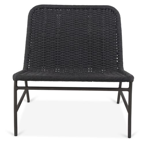 Levi Outdoor Chair, Dark Gray 2 Levi Outdoor Chair, Dark Gray