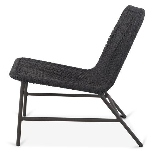 Levi Outdoor Chair, Dark Gray 3 Levi Outdoor Chair, Dark Gray