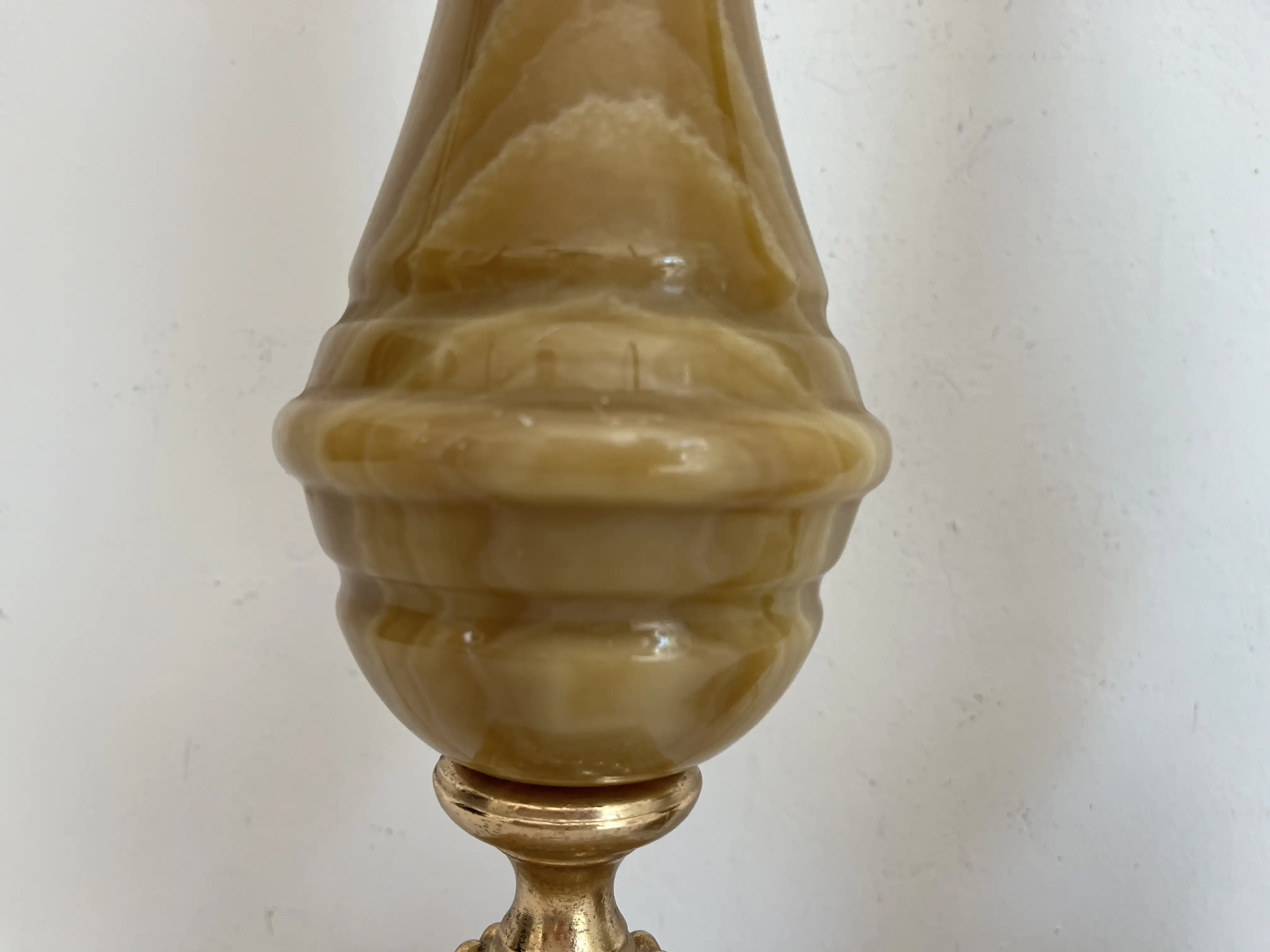 1950s Italian Onyx Lamps, Pair 7 1950s Italian Onyx Lamps, Pair