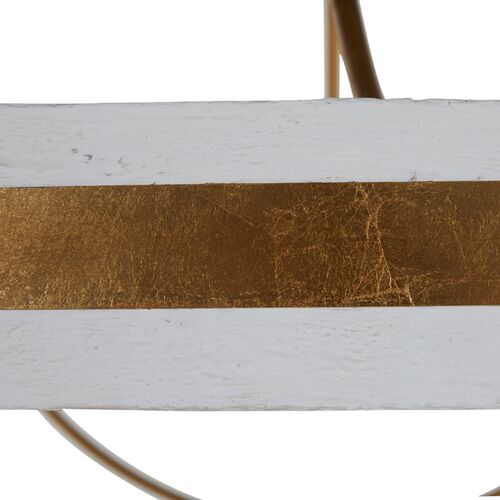 Jean Chandelier, Vintage Gold/Plaster White 6 Jean Chandelier, Vintage Gold/Plaster White