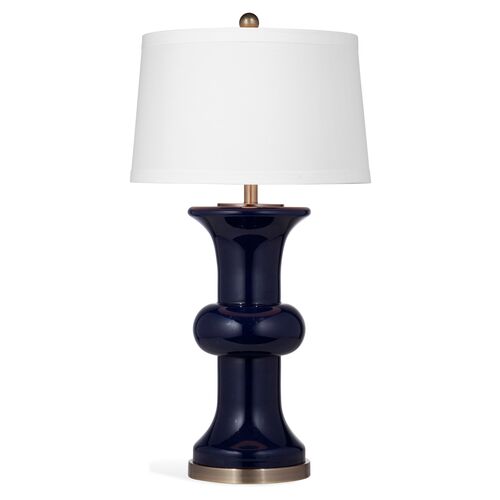 Tinton Table Lamp, Navy 1 Tinton Table Lamp, Navy