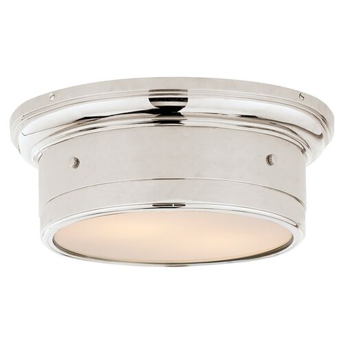 Siena Flush Mount, Chrome 1 Siena Flush Mount, Chrome