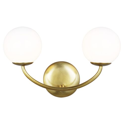 Galassia Two Light Wall Sconce 1 Galassia Two Light Wall Sconce