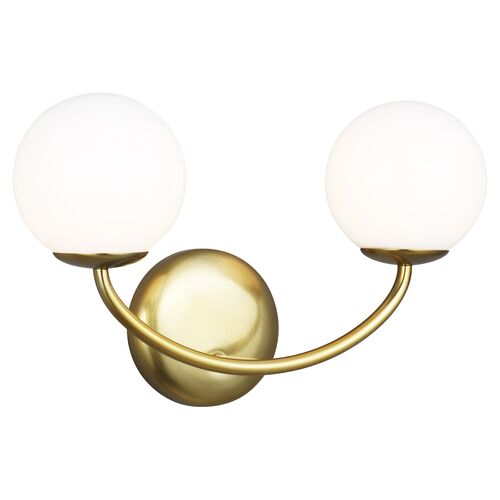 Galassia Two Light Wall Sconce 2 Galassia Two Light Wall Sconce