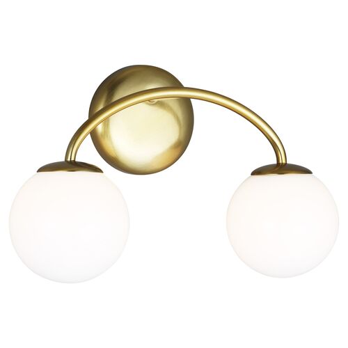 Galassia Two Light Wall Sconce 3 Galassia Two Light Wall Sconce
