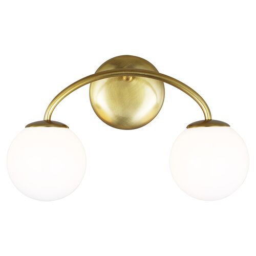 Galassia Two Light Wall Sconce 4 Galassia Two Light Wall Sconce