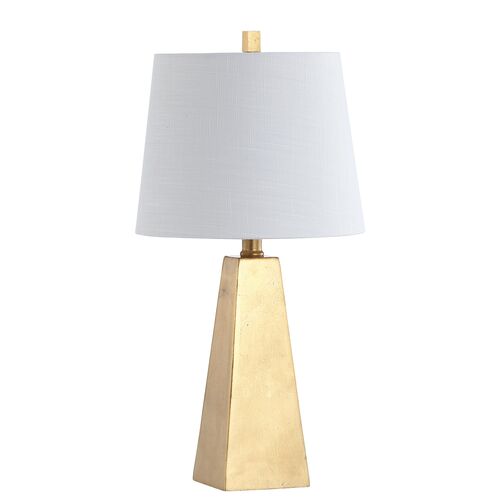 Jareth Resin Table Lamp, Gold 6 Jareth Resin Table Lamp, Gold