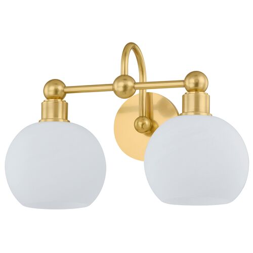 Sylven 2-Light Bath and Vanity Wall Sconce 1 Sylven 2-Light Bath and Vanity Wall Sconce