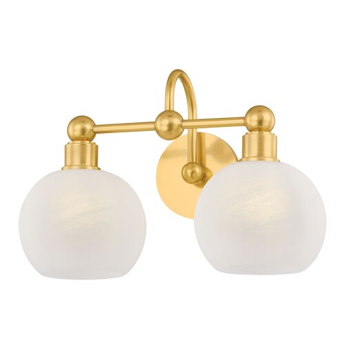 Sylven 2-Light Bath and Vanity Wall Sconce 2 Sylven 2-Light Bath and Vanity Wall Sconce