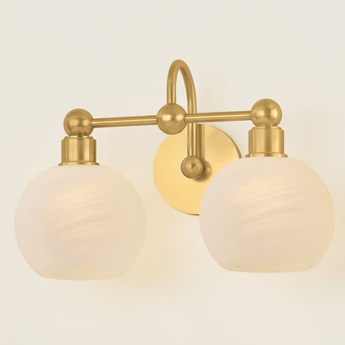 Sylven 2-Light Bath and Vanity Wall Sconce 4 Sylven 2-Light Bath and Vanity Wall Sconce