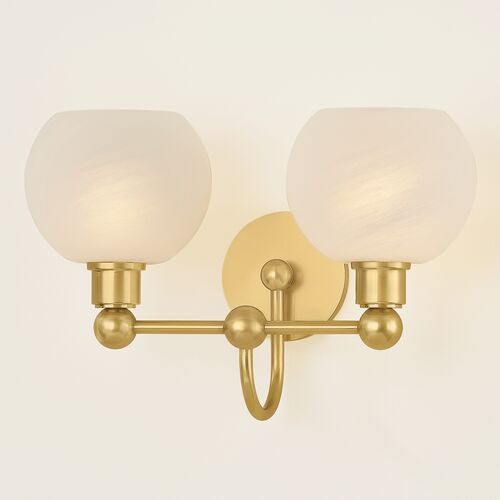 Sylven 2-Light Bath and Vanity Wall Sconce 8 Sylven 2-Light Bath and Vanity Wall Sconce