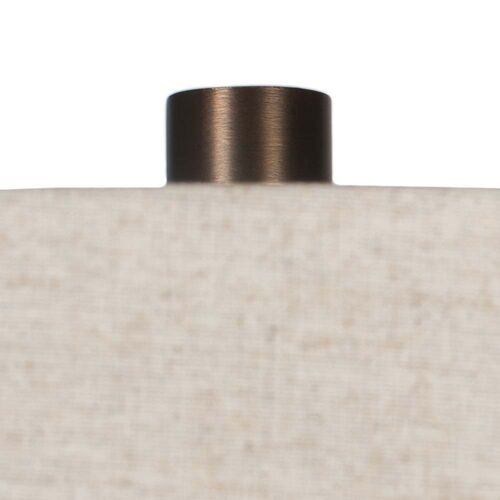 Marble Bamboo Table Lamp, Gray/White 6 Marble Bamboo Table Lamp, Gray/White