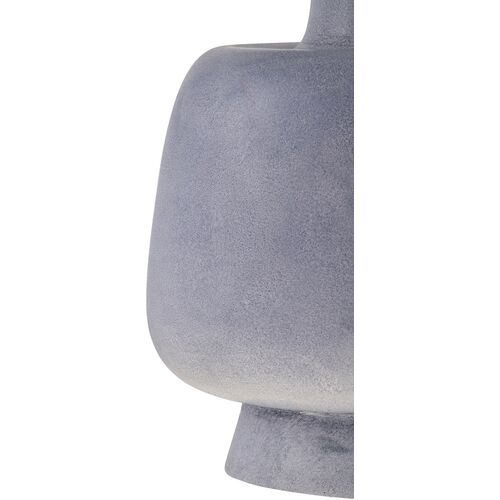 Pablo Painted Resin Table Lamp, Blue 3 Pablo Painted Resin Table Lamp, Blue