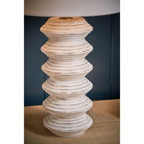 Nova Table Lamp, Whitewash 11 Nova Table Lamp, Whitewash