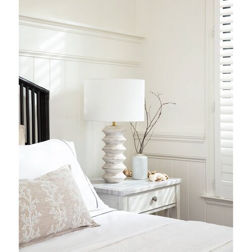 Nova Table Lamp, Whitewash 2 Nova Table Lamp, Whitewash