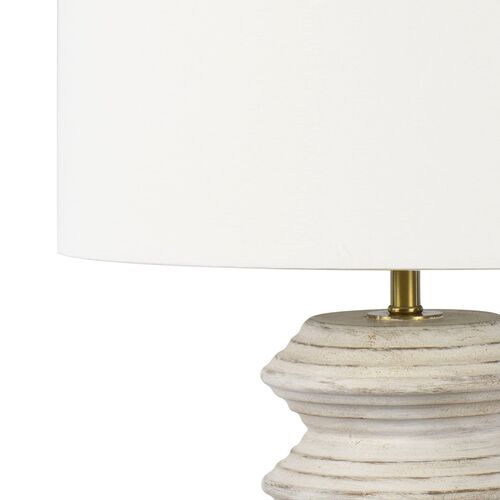 Nova Table Lamp, Whitewash 3 Nova Table Lamp, Whitewash