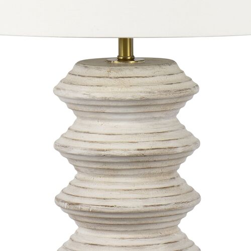 Nova Table Lamp, Whitewash 4 Nova Table Lamp, Whitewash