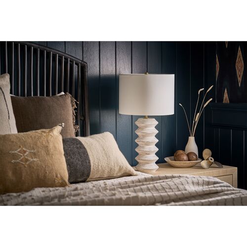 Nova Table Lamp, Whitewash 9 Nova Table Lamp, Whitewash