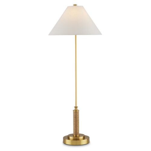 Ippolito Console Lamp, Antique Brass 1 Ippolito Console Lamp, Antique Brass