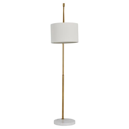Fulton Floor Lamp, Antique Gold 2 Fulton Floor Lamp, Antique Gold