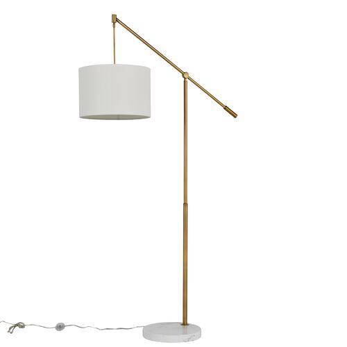 Fulton Floor Lamp, Antique Gold 6 Fulton Floor Lamp, Antique Gold