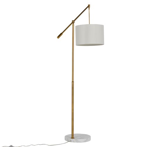 Fulton Floor Lamp, Antique Gold 7 Fulton Floor Lamp, Antique Gold