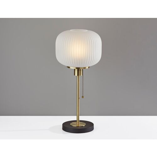 Becky Table Lamp, Black/Brass 2 Becky Table Lamp, Black/Brass