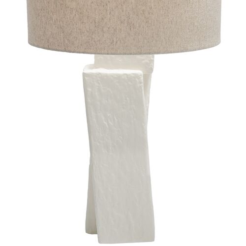 Jules Plaster Table Lamp, White 5 Jules Plaster Table Lamp, White