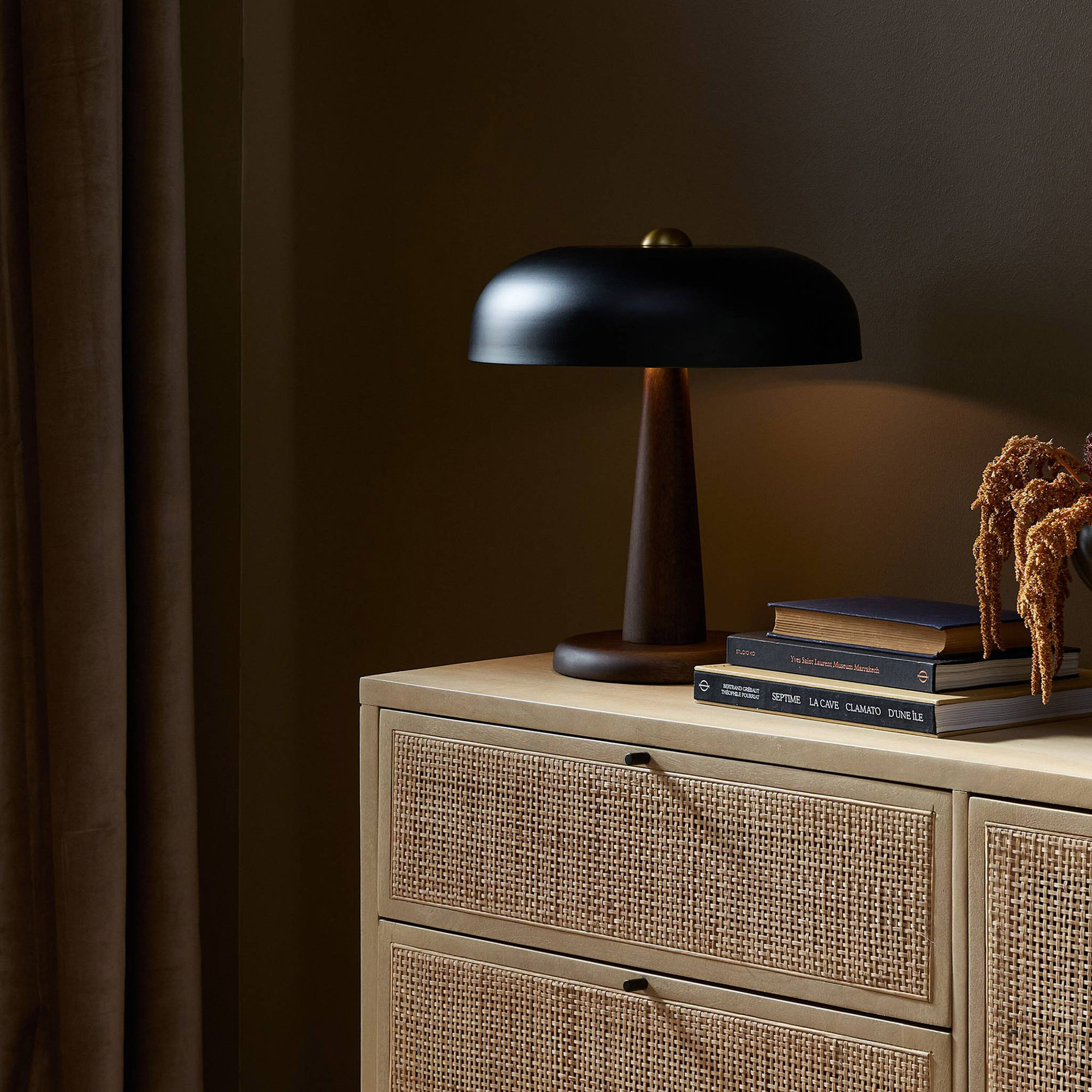 Auvienne Table/Desk Lamp, Russet Mango/Jet Black 2 Auvienne Table/Desk Lamp, Russet Mango/Jet Black