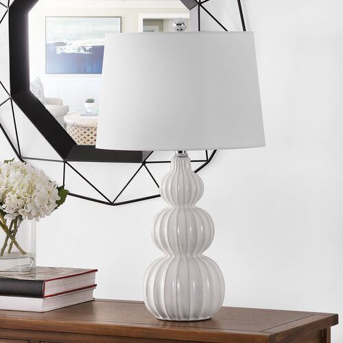 Maya Triple Gourd Table Lamp 3 Maya Triple Gourd Table Lamp