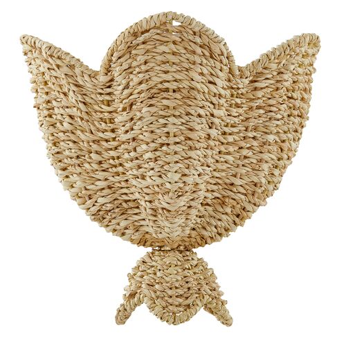 Orsten Wall Sconce, Aged Brass/Light Natural Twisted Palm Leaves 1 Orsten Wall Sconce, Aged Brass/Light Natural Twisted Palm Leaves