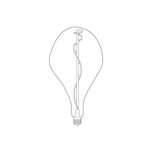 5W Voroni III Light Bulb, Tinted 7 5W Voroni III Light Bulb, Tinted