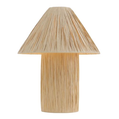 Christa Paper Rope 20" Table Lamp, Natural 2 Christa Paper Rope 20" Table Lamp, Natural