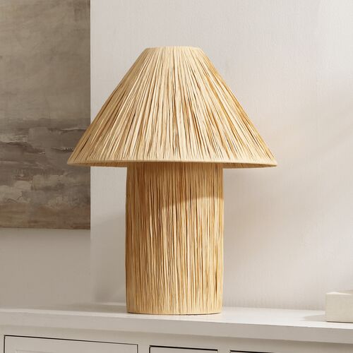 Christa Paper Rope 20" Table Lamp, Natural 4 Christa Paper Rope 20" Table Lamp, Natural