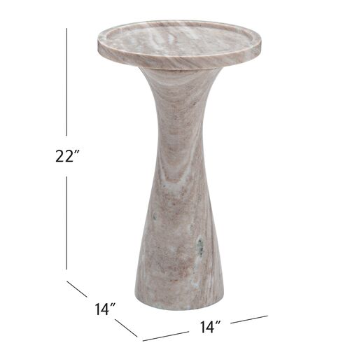 John Marble Accent Table 6 John Marble Accent Table